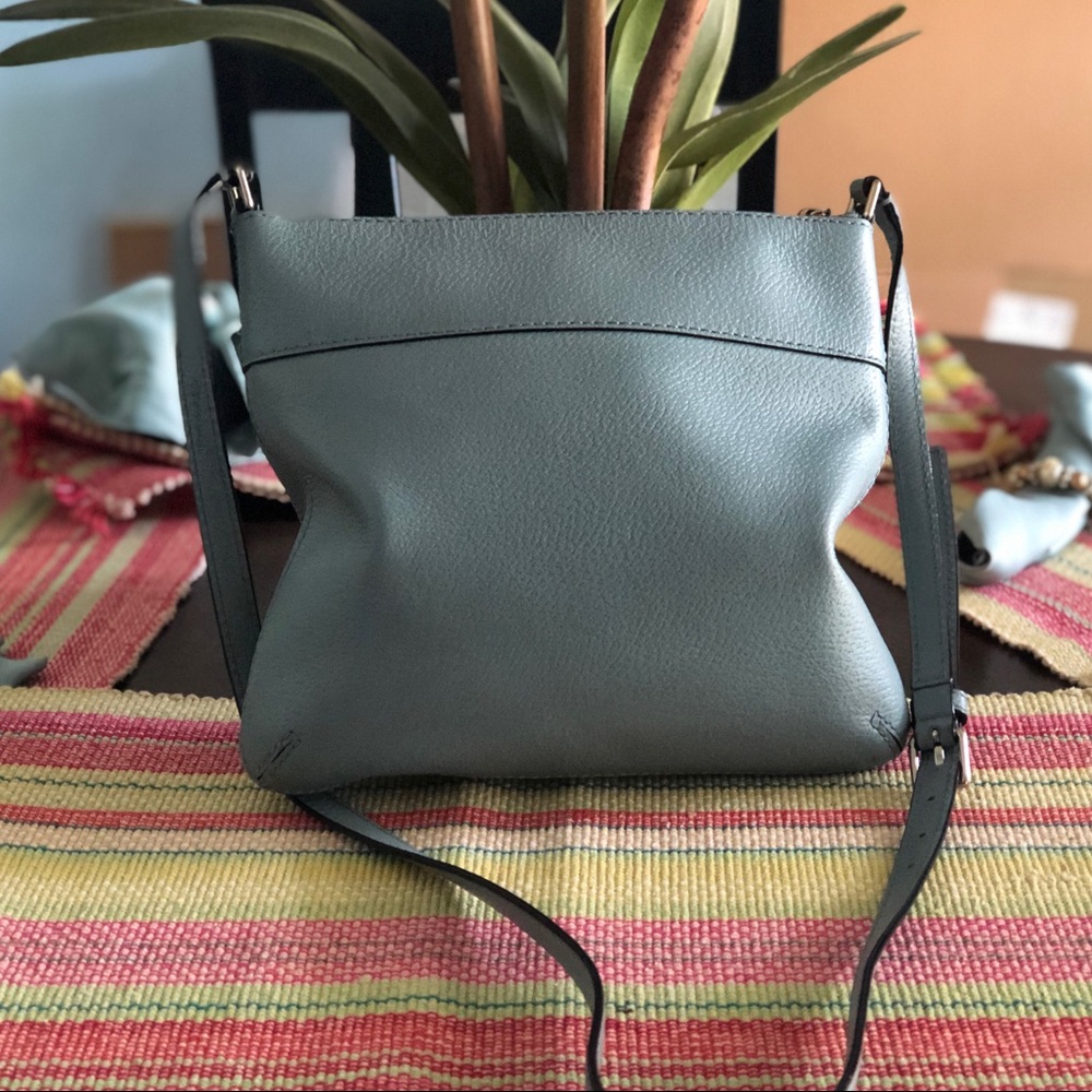 KATE SPADE Light Blue Leather Purse Shoulder Bag - Picture 2 of 5